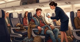 A Boy Band Singer Once Fainted Trying to Avoid a Baggage Fee