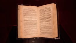 Slave Bible, an abridged version of the bible made for slaves, in which the enslaved Israelites never left Egypt and lines that condemn slave owners were removed.