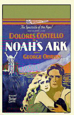 Im Film Noah's Arche von 1928 wurde die Flutszene im Höhepunkt tatsächlich durch das Ausgießen von 600.000 Gallonen Wasser auf das Set erzeugt. Drei Statisten ertranken und viele erlitten Knochenbrüche, was 1929 zur Einführung von Sicherheitsvorschriften für Filmstunts führte.