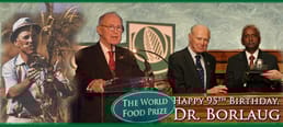 Norman Borlaug salvó a más de mil millones de personas con un “trigo milagro” que evitó la hambruna masiva, convirtiéndose en uno de los únicos cinco individuos en recibir el Premio Nobel de la Paz, la Medalla Presidencial de la Libertad y la Medalla de Oro del Congreso. Dijo: “La comida es un derecho moral de todos los que nacen en este mundo.”
