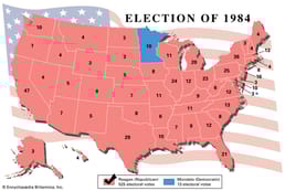 Which US President Won the Most Number of Electoral Votes?