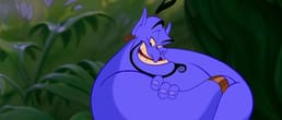 Depois de desentender-se com a Disney por divergências de marketing de Aladdin, Robin Williams incluiu uma cláusula em seu testamento impedindo a empresa de usar sua voz ou gravações em futuros filmes por 25 anos após sua morte.