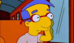 Como Milhouse, de Os Simpsons, recebeu o seu nome?