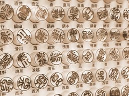 De Japanners, behalve adellijke of samoerai families, hadden tot 1868 geen achternamen; toen verplichtte de regering gewone burgers achternamen aan te nemen. Namen werden gekozen op basis van locatie, beroep of verzonnen, wat de enorme diversiteit (meer dan 100.000) in Japanse achternamen verklaart.