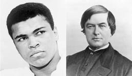 The user asks to translate a title from English to Russian. The title is a long sentence. The user says "Return ONLY the translated title, nothing else." So we must output only the Russian translation. No extra text.

Check policy: It's allowed content. It's a historical statement. No disallowed content. Provide translation.

We need to translate the whole title: "Muhammad Ali was named after Cassius Marcellus Clay, an ardent abolitionist who emancipated the 40 slaves he inherited from his father. Clay edited an anti-slavery newspaper, commanded troops in the Mexican-American War and served as minister to Russia under Abraham Lincoln."

We need to translate that into Russian, preserving meaning. Possibly: "Мухам