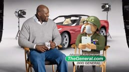 A razão pela qual Shaq promove a The General Insurance é porque, quando ele era um adolescente pobre na LSU, eles o seguraram quando ninguém mais o faria. Ele tem sido leal a eles desde então.