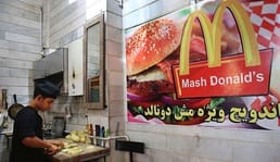 ¿Hay cadenas estadounidenses de comida rápida en Irán?