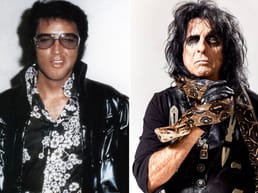 Heeft Alice Cooper een geladen pistool op Elvis Presley gericht?
