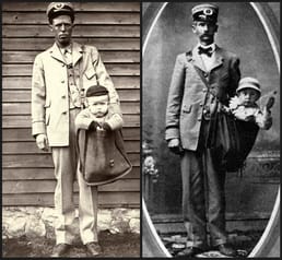 هل حاول الناس أن يرسلوا أطفالهم بالبريد؟