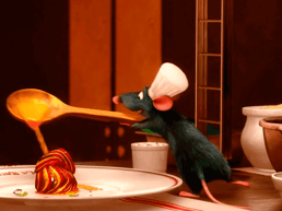 谁为这部动画电影设计了Ratatouille这道菜？