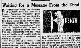 ¿Qué pasó con el experimento del más allá de Thomas Bradford?￼