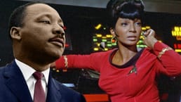 Hoe heeft Martin Luther King Jr. Nichelle Nichols overtuigd om in de Star Trek‑franchise te blijven?