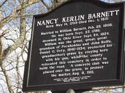 ナンシーバーネットの墓はどこにありますか？