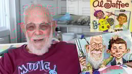 Al Jaffee, da Mad Magazine, tem a carreira mais longa como artista de quadrinhos aos 101 anos. Trabalhou de 1942 a 2020.