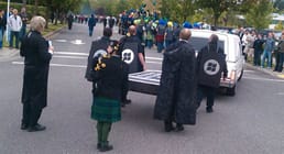 Microsoft Held a Mock Funeral for the iPhone because They Thought That the Windows Phone was Going to Smash Apple Sales.