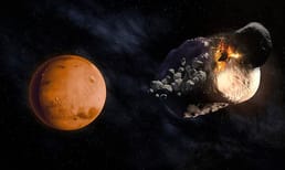 Una delle lune di Marte orbita attorno al Pianeta Rosso molto più velocemente della sua rotazione. Completa un'orbita in sole 7 ore e 39 minuti.