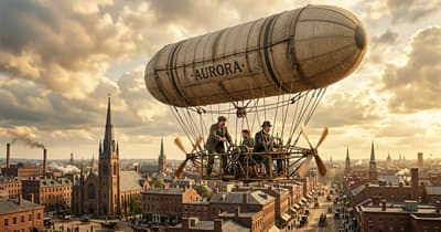 A 96-Pound Machinist Fixed a Runaway Airship With a Pocketknife While Dangling Over Boston