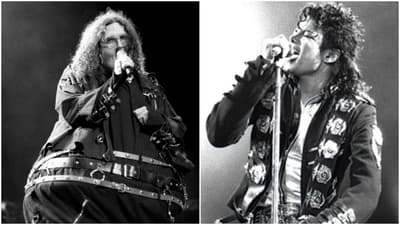 We need to translate title to German, return only the translated title, nothing else. Title: "Michael Jackson Granted Weird Al Yankovic Permission to Make a Parody of the Song “Bad” and Even...". Need German translation. Let's translate accurately.

"Michael Jackson granted Weird Al Yankovic permission to make a parody of the song 'Bad' and even allowed him to use the same set built for this 'Badder' video from the Moonwalker film."

German: "Michael Jackson gab Weird Al Yankovic die Erlaubnis, eine Parodie auf das Lied „Bad“ zu machen, und erlaubte ihm sogar, das für das „Badder“-Video aus dem Moonwalker-Film gebaute Set zu nutzen.