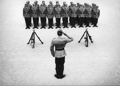 The German military manual states that a military order is not binding if it is not "of any use for service," or cannot reasonably be executed. Soldiers must not obey unconditionally, the government wrote in 2007, but carry out "an obedience which is thinking.".