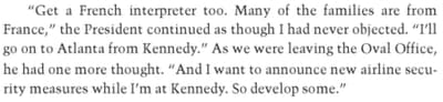 Antes de 1996 no se exigía identificación para abordar un avión; la medida se adoptó para que el gobierno mostrara que estaba "haciendo algo" tras el accidente del vuelo 800 de TWA.