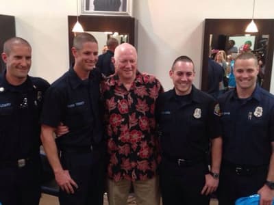 In 1981, a California doctor worked around the clock to save the life of a (3.2 lb) premature baby boy. Exactly 30 years later, that baby (now a Paramedic/Firefighter) saved the life of the doctor when a semi struck his car.