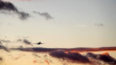Pilots departing from California's John Wayne Airport are required by law to cut their engines and pitch nose down shortly after takeoff for about 6 miles in order to reduce noise in the residential area below.