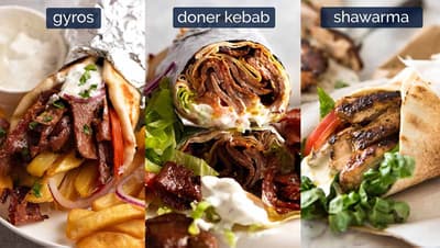 Gyro, Döner, Shawarma: What's The Difference?