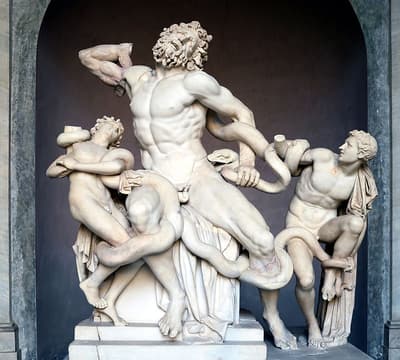 In 1506, a 1000+ year old statue was unearthed. The main figure, Laocoön, was missing an arm. The pope commissioned a contest to find who would recreate the missing arm best. Michelangelo's version lost. In 1906 the original arm was found and in nearly the exact pose Michelangelo had sculpted.