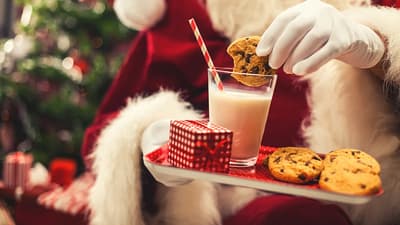 When Did Leaving Cookies and Milk for Santa Start?