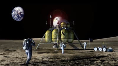 If funding remained at 1969 Apollo mission levels, NASA planned to develop such elements as a lunar orbit station in 1978, a lunar surface base in 1980, and a manned mission to Mars in 1981 or 1983