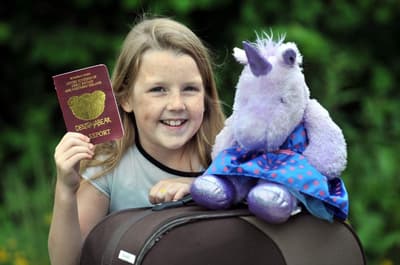 In 2013, a 9 year-old British girl passed through Turkish customs with a toy passport with gold teddy bears on the front that identified her as a unicorn. Her mother accidentally handed over the passport that the girl had made for her toy unicorn, and the customs offіcer accepted and stamped it