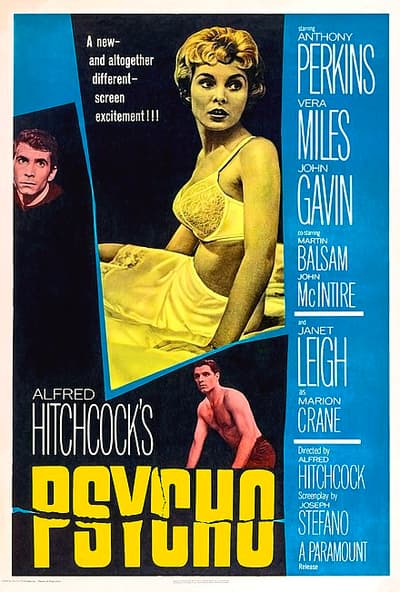 Nel film Psycho (1960), una preoccupazione per i censori era un'attrice che tirava lo sciacquone, con il contenuto (carta di un biglietto strappato) pienamente visibile la prima volta. All'epoca, nessuno sciacquone era stato mostrato in film e televisione mainstream negli Stati Uniti.