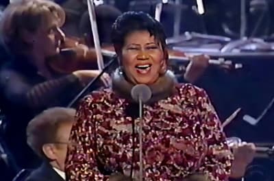 When Luciano Pavarotti suddenly fell ill and was unable to sing Puccini's "Nessun Dorma" at the 1998 Grammys, Aretha Franklin filled in for him at "literally a moment's notice" and sang an acclaimed rendition of the aria