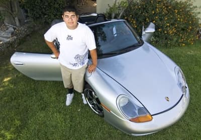 Meet a 17 year old kid that was given an old iPhone for free, and using the "barter" section of Craigslist made 14 trades, ending with a Porsche. Along the way he traded for newer phones, computers, motorcycles, and eventually cars.