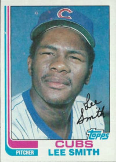 El lanzador del Salón de la Fama Lee Smith no jugó béisbol hasta que era junior en la escuela secundaria, solo se presentó para ganar una apuesta de $10 y solo comenzó a lanzar después de que el lanzador estrella de su equipo murió en un accidente de caza. Su primer partido fue un no hit.