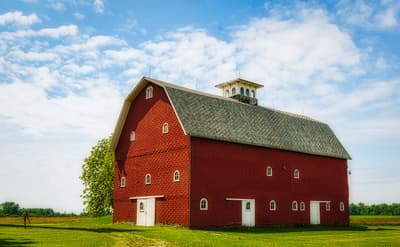 Por que os celeiros são vermelhos?
