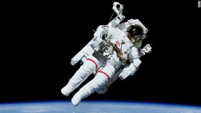 Who was the First Person to Float Freely in Space?