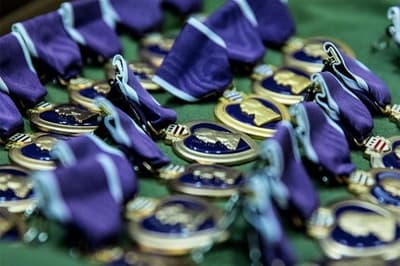When Did the United States Make Purple Hearts?