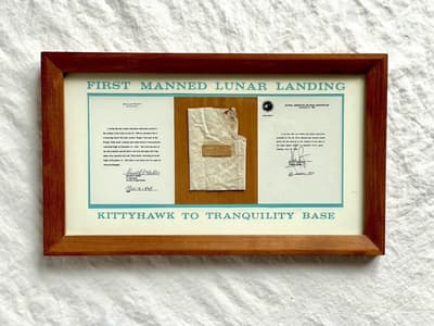 What Was Inside Neil Armstrong's Pocket When He First Stepped on the Moon?