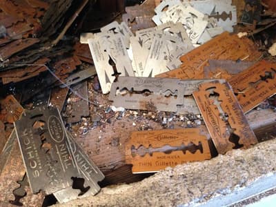 Why Did Old Houses Have Razor Blades in the Walls?