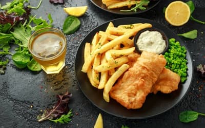 What Was the Role of Fish and Chips During the War?
