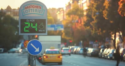 What is the Swedish Speed Camera Lottery?