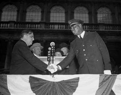 Who was the First African-American Officer in the NYPD?