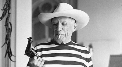 Why Did Pablo Picasso Carry a Gun with Blanks?