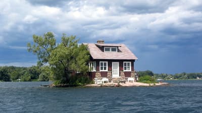 How Big is the Smallest Inhabited Island?