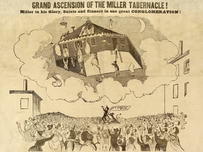 米勒派何时认为基督会再临？