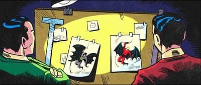 Batman's Suit, bestaande uit een arsenaal aan handige gadgets, en het concept van Gotham City zijn niet gemaakt door Bob Kane. Deze zijn eigenlijk gemaakt door Bill Finger, die geen krediet of erkenning voor zijn werk ontving.