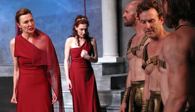 Lysistrata is an Ancient Greek Comedy Where Women Withheld Sex to End a War.