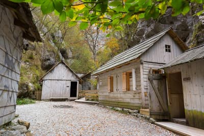 Tijdens de Tweede Wereldoorlog was er een geheim ziekenhuis voor 120 partizanen in Slovenië dat verborgen was in het bos. Het bleef meer dan twee jaar een geheim ondanks vurige pogingen van vijandelijke troepen.