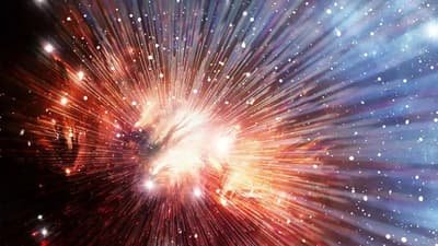 Il Big Bang non era in realtà un'esplosione avvenuta al centro dell'universo. In effetti, non esiste il centro dell'universo. Il Big Bang è successo e sta succedendo ovunque tutto in una volta.
